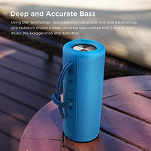 Load image into Gallery viewer, MIATONE Outdoor Portable Bluetooth Wireless Speaker Waterproof for Shower - Blue
