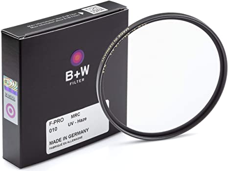 B + W 60mm UV Protection Filter (010) for Camera Lens – Standard Mount (F-PRO), MRC, 16 Layers Multi-Resistant Coating, Photography Filter, 60 mm, Clear Protector