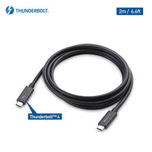 Load image into Gallery viewer, [Intel Certified] Cable Matters 40Gbps Active Thunderbolt 4 Cable 6.6 ft with 100W Charging and 8K Video - Fully Compatible with USB C/USB-C, USB 4 / USB4, and Thunderbolt 3
