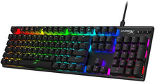 Load image into Gallery viewer, HyperX Alloy Origins - Mechanical Gaming Keyboard, Software-Controlled Light &amp; Macro Customization, Compact Form Factor, RGB LED Backlit - Linear HyperX Red Switch
