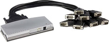 Load image into Gallery viewer, StarTech.com USB to Serial Adapter Hub - 8 Port - DB9 (9-pin) - USB Serial - FTDI USB to RS232 Adapter - USB Serial (ICUSB2328)
