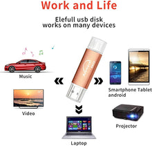 Load image into Gallery viewer, Avomoco 256GB USB Flash Drive for Android Phones,Tablets and PCs, Photo Stick for Android Phone,for Samsung Galaxy S7/S6/S5/S4/S3/Note5/4/3/2,A7/A8/A9,C5/C7 etc.(for Micro Port&amp;USB A Port)
