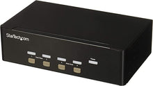 Load image into Gallery viewer, StarTech.com 4 Port VGA KVM Switch - Dual VGA - Hot-key &amp; Audio Support - 1920x1200 KVM Switch - KVM Video Switch (SV431DVGAU2A)
