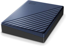 Load image into Gallery viewer, WD 5TB My Passport Ultra Blue Portable External Hard Drive HDD, USB-C and USB 3.1 Compatible - WDBFTM0050BBL-WESN
