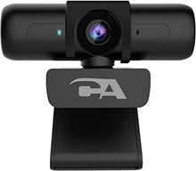 Load image into Gallery viewer, CA Essential Webcam 1080HD-AF – USB Webcam with Microphone for Desktop or Notebooks, 1080p Webcam, HD Auto-Focus and Light Correction, Omni-Directional Microphone (WC-2000)
