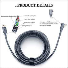 Load image into Gallery viewer, KRX Link Cable Compatible for Oculus Quest 2, Fast Charing &amp; PC Data Transfer USB C 3.2 Gen1 Cable for VR Headset and Gaming PC
