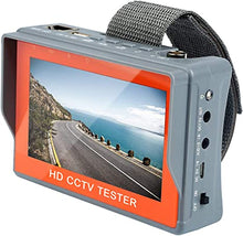 Load image into Gallery viewer, [Upgrade Version] Electop Wrist CCTV Tester, 5 Inch 4 in 1 HD 1080P Portable Camera Tester AHD TVI CVI CVBS Tester VGA TFT LCD Monitor Analog Video Test Cable Test PTZ Control 12V Power Output
