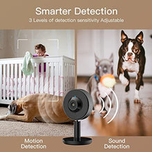 Load image into Gallery viewer, Indoor Security Camera Arenti INDOOR1, 2K/3MP Ultra HD, 2.4G Wi-Fi, Privacy Mode, Works with Alexa &amp; Google Assistant, AI Powered Human Motion Detection, Sound Detection, Two-Way Audio, Night Vision
