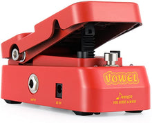 Load image into Gallery viewer, Donner Wah Guitar Pedal, Vowel 2 in 1 Wah Volume Pedal Mini Vintage Wah Wah Active Volume Guitar Effect Pedal
