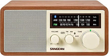 Load image into Gallery viewer, Sangean RA50562 Am and Fm Bluetooth Wooden Cabinet Radio, Multicolor
