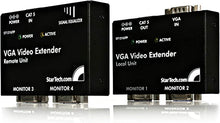 Load image into Gallery viewer, StarTech.com VGA Video Extender over Cat5 (ST121 Series) - Up to 500ft (150m) - VGA over Cat 5 Extender - 2 Local and 2 Remote (ST121UTP)
