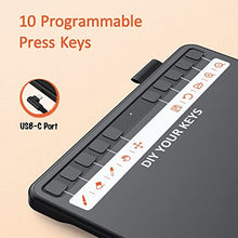 Load image into Gallery viewer, UGEE Drawing Tablet S640 Digital Graphics Pad with Battery-Free Stylus Tilt Function 8192 Pressure Sensitivity 10 Express Keys Pen Tablet for Beginner Support Windows Mac Linux Android
