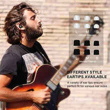 Load image into Gallery viewer, in Ear Monitor Headphones for Musicians, BASN Bsinger 2nd Generation Sound Isolating Earphones with Dual Dynamic Drivers Detachable MMCX Cable (Brown)
