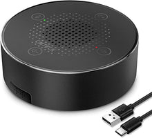 Load image into Gallery viewer, USB Microphone Speakers, CMTECK ZM330 Speakerphone - Omnidirectional Desktop Computer Conference Mic with 360 degrees Voice Pickup, Mute Function for Streaming, VoIP Calls, Skype, Interviews, Chatting
