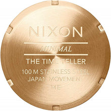 Load image into Gallery viewer, NIXON Time Teller A045-100m Water Resistant Men&#39;s Analog Fashion Watch (37mm Watch Face, 19.5mm-18mm Stainless Steel Band)
