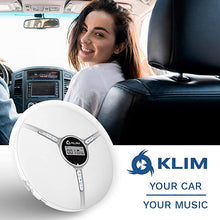 Load image into Gallery viewer, KLIM Discman - Portable CD Player with Built-in Battery, Includes KLIM Fusion Earphones. Compact Mini CD Players, Personal, Compatible with CD-R, CD-RW, and MP3. CD Walkman. [2022 New] - White
