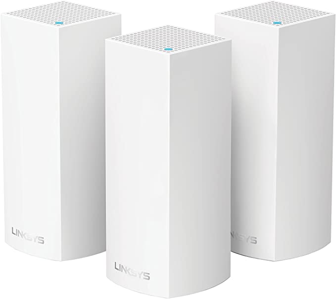 Linksys Velop Whole Home Mesh Wi-Fi System, 1 Port, 2.4GHz/5GHz (LNKWHW0303)