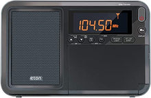 Load image into Gallery viewer, Eton Elite Traveler AM/FM/LW/Shortwave Radio with RDS &amp; Custom Leather Carry Cover
