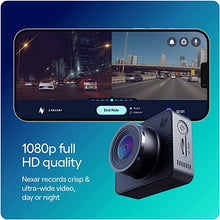 Load image into Gallery viewer, Nexar Beam GPS | Full HD 1080p Dash Cam | 2021 Model | 32 GB SD Card Included | Unlimited Cloud Storage | Parking Mode | WiFi
