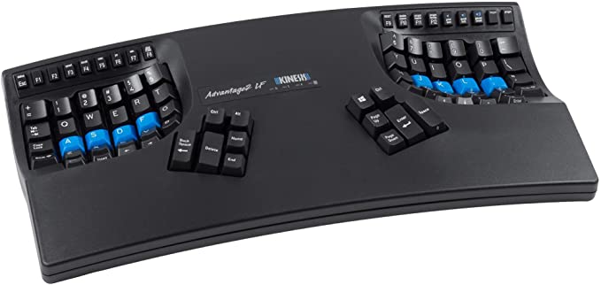 Kinesis Advantage2 Quiet LF Ergonomic Keyboard (KB600LFQ)