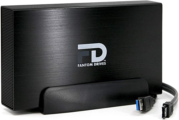 FD 2TB DVR Expander External Hard Drive - USB 3.0 & eSATA (Comes with Both USB and eSATA Cable) - Supports DirecTv, Dish, Motorola, Arris and More, Black (DVR2KEUB) by Fantom Drives