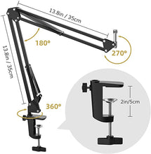 Load image into Gallery viewer, TONOR USB Microphone Kit, Streaming Podcast PC Cardioid Condenser Computer Mic for Gaming, YouTube Video, Recording Music, Voice Over, Studio Mic Bundle with Adjustment Arm Stand(Q9)
