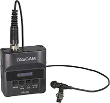 Load image into Gallery viewer, Tascam DR-10L Portable Digital Audio Recorder with Lavalier Microphone
