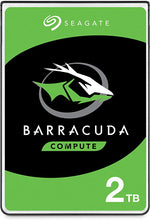 Load image into Gallery viewer, Seagate BarraCuda 2TB Internal Hard Drive HDD – 2.5 Inch SATA 6 Gb/s 5400 RPM 128MB Cache for PC Laptop (ST2000LM015)
