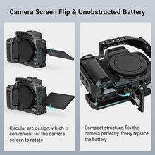 Load image into Gallery viewer, SmallRig M50 /M50 II /M5 Cage (Upgraded) , Aluminum Alloy Video Film Movie Making Rig with Integrated Grip and NATO Rail for Canon EOS M50 /M50 II /M5 2168C
