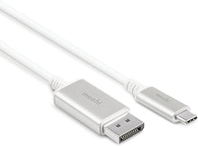 Load image into Gallery viewer, Moshi USB C to DisplayPort Cable 1.5m/5ft, Support 5K@60 Hz, 4K HDR, VESA Certified, Aluminum Housing, Thunderbolt 3 Compatible (Ensure Monitors Accept DisplayPort Signal)
