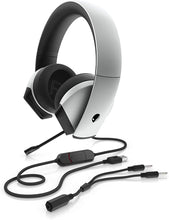 Load image into Gallery viewer, Alienware 7.1 PC Gaming Headset AW510H-Light: 50mm Hi-Res Drivers - Noise Cancelling Mic - Multi Platform Compatible(PS4,Xbox One,Switch) via 3.5mm Jack, Gray
