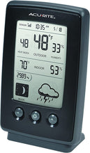 Load image into Gallery viewer, AcuRite Digital Weather Forecaster with Indoor/Outdoor Temperature, Humidity, and Moon Phase (00829)
