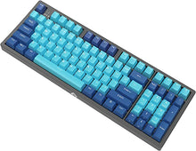Load image into Gallery viewer, FIRSTBLOOD ONLY GAME. B16 Amber Mechanical Gaming Keyboard - Cherry Blue Switch - 96 Keys Layout - PBT Keycaps - White Backlit - Yellow
