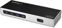 Load image into Gallery viewer, StarTech.com Dual 4K Docking Station - USB C and A (3.0) - Dual Monitor DisplayPort + HDMI Dock for Mac &amp; Windows Laptops (DK30A2DH)
