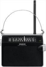 Load image into Gallery viewer, Sangean PR-D6BK AM/FM Compact Analog Portable Radio
