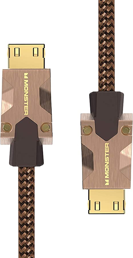 Monster M-Series 2000 Certified Premium Ultra High Speed HDMI Cable - 2.0 4K 60Hz, 25 Gbps - 1.5 Meters (4.9 Ft)