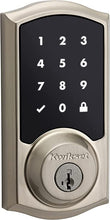 Load image into Gallery viewer, Kwikset 916 Traditional Touchscreen SmartCode Electronic Deadbolt Smart Lock Featuring SmartKey Security and ZigBee Technology in Satin Nickel
