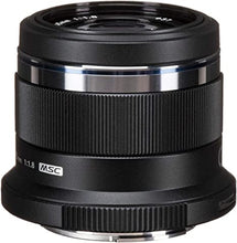 Load image into Gallery viewer, Olympus M.Zuiko Digital 45mm F1.8 Lens, for Micro Four Thirds Cameras (Black)
