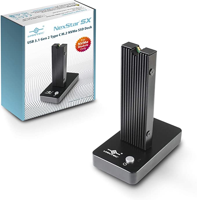 NexStar SX, USB 3.1 Gen 2 Type C M.2 NVMe SSD Dock (NST-D208C3-BK)