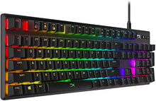 Load image into Gallery viewer, HyperX Alloy Origins - Mechanical Gaming Keyboard, Software-Controlled Light &amp; Macro Customization, Compact Form Factor, RGB LED Backlit - Linear HyperX Red Switch
