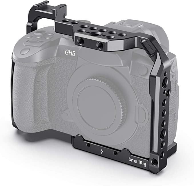 SmallRig GH5 GH5S Cage for Panasonic Lumix Camera and DMW-XLR1 (Upgraded Version)-CCP2646