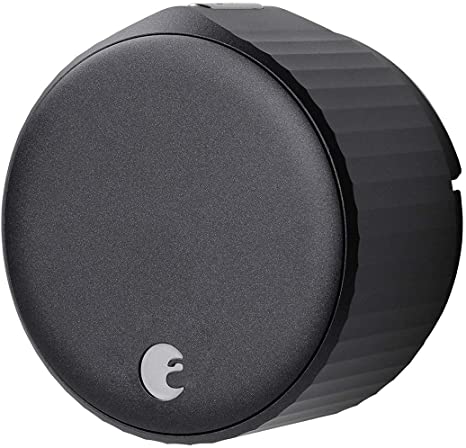 August Wi-Fi, (4th Generation) Smart Lock – Fits Your Existing Deadbolt in Minutes, Matte Black