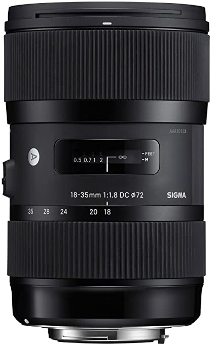 Sigma 18-35mm F1.8 Art DC HSM Lens for Nikon