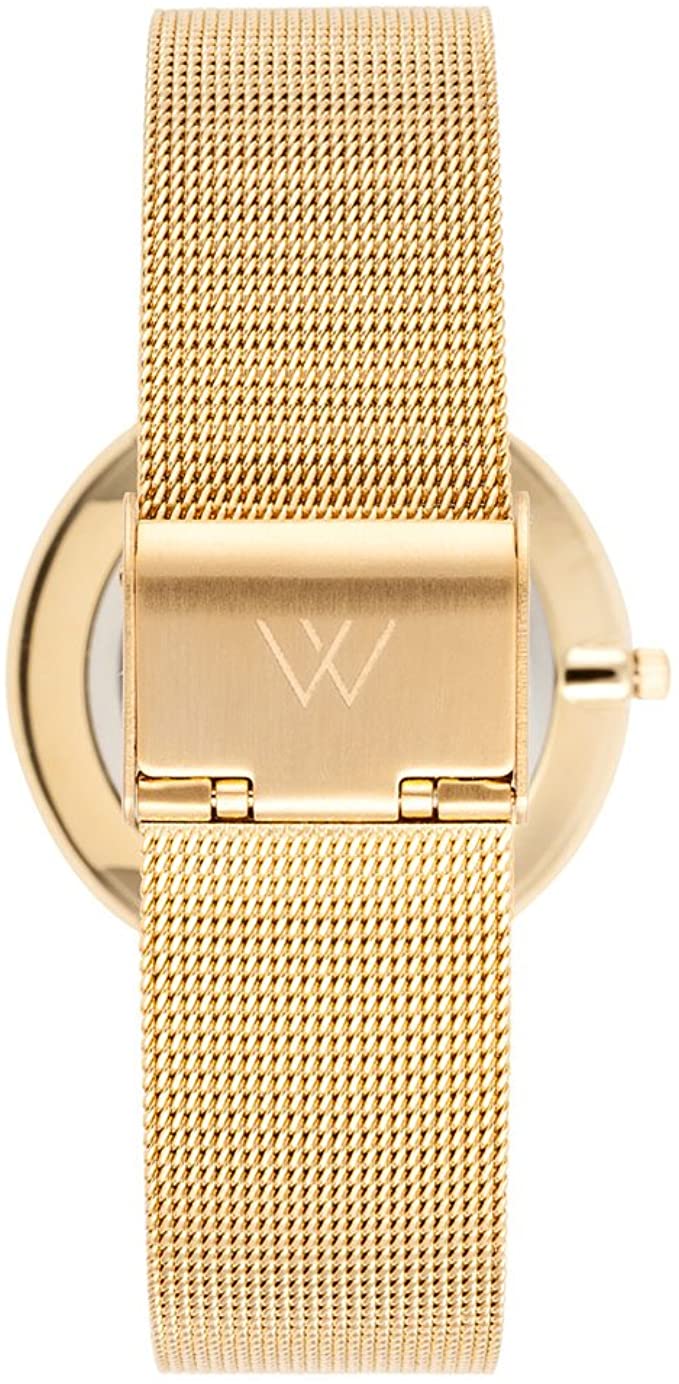 送料無料WRISTOLOGY Stella レディース腕時計 ローズゴールド ブラックフェイス ローマ数字 ボーイフレンドレディース メタルメッシュストラップバンド並行輸入 WRISTOLOGY Stella Rose Gold Boyfriend Stainless Steel Mesh Strap