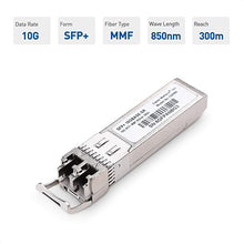 Load image into Gallery viewer, Cable Matters 2-Pack 10GBASE-SR SFP+ to LC Multi Mode 10G Fiber Transceiver Modular for Cisco, Ubiquiti, TP-Link, Huawei, Mikrotik, Netgear, and Supermicro Equipment
