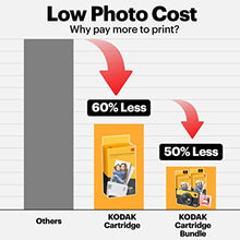 Load image into Gallery viewer, Kodak Mini Shot 2 Retro Portable Wireless Instant Camera &amp; Photo Printer, Compatible with iOS &amp; Android and Bluetooth Devices, Real Photo (2.1x3.4) 4Pass Technology - White
