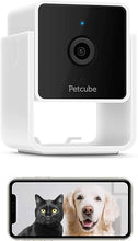 Load image into Gallery viewer, Petcube Cam Pet Monitoring Camera with Built-in Vet Chat for Cats &amp; Dogs, Security Camera with 1080p HD Video, Night Vision, Two-Way Audio, Magnet Mounting for Entire Home Surveillance
