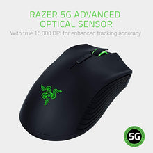 Load image into Gallery viewer, Razer Mamba Wireless Gaming Mouse: 16,000 DPI Optical Sensor - Chroma RGB Lighting - 7 Programmable Buttons - Mechanical Switches - Up to 50 Hr Battery Life
