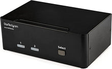 Load image into Gallery viewer, StarTech.com 2-Port DisplayPort KVM Switch - Dual-Monitor - 4K 60 - with Audio &amp; USB Peripheral Support - DP 1.2 - USB Hub (SV231DPDDUA2)
