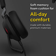Load image into Gallery viewer, Jabra Evolve2 40 MS Wired Headphones, USB-A, Mono, Black – Telework Headset for Calls and Music, Enhanced All-Day Comfort, Passive Noise Cancelling Headphones, MS-Optimized with USB-A Connection
